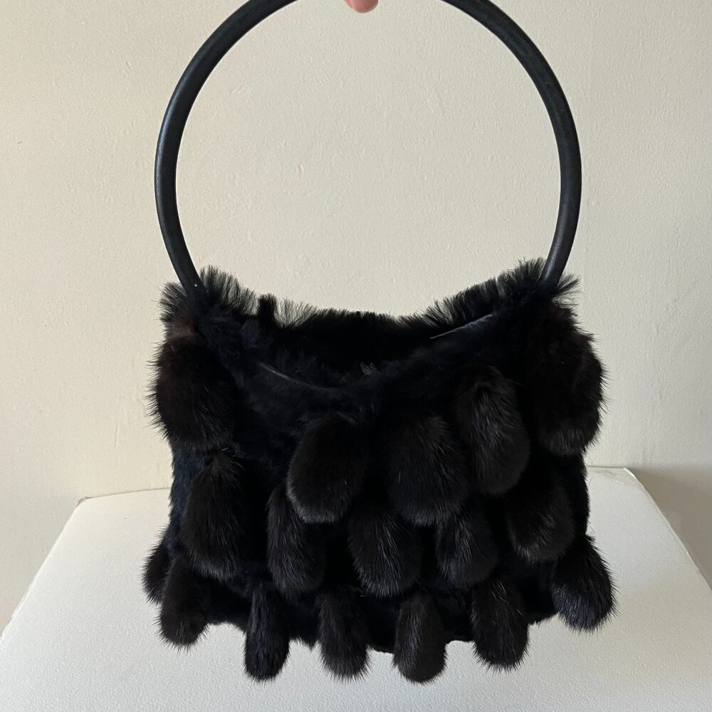 Vintage Authentic Fur Handbag - Il Fait Froid